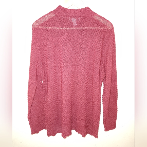 80's Oversized Burgundy Pullover Sweater - Picture 11 of 16